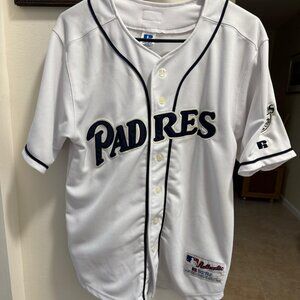 **Vintage San Diego Padres Home Russell Athletic Jersey – Size 14/16**